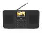 Hama 54257 digitální a internetové rádio DIR10, DAB+/FM/Bluetooth, App ovládání